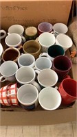 Lot of Ceramic & Glass Mugs