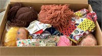 Box of Dolls & Doll Supplies