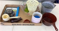 Lot of Misc Containers & Coffee Filter