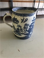 Blue Willow pitcher