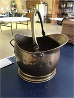 copper coal bucket