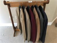 6 Men's Sports Coats Size 42"