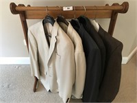 5 Men's Sports Coats Size 42"