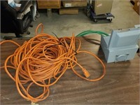 extension cord and power box