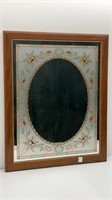 Large wall mirror w/s"stainled glass look"