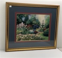 Framed painting by Van Martin