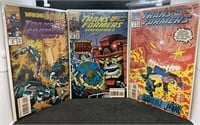 Transformers Generation 2 #9, 10, 11 Comic Books