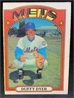 1972 OPC #127 Duffy Dyer Baseball Card