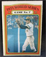 1972 OPC #229 '71 World Series Game 7 Card