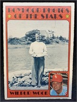 1972 OPC #342 Young Wilbur Wood Baseball Card