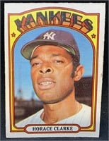 1972 OPC #387 Horace Clark Baseball Card
