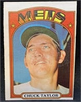 1972 OPC #407 Chuck Taylor Baseball Card