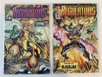Regulators Comics #1,2  1995