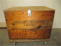 Crown Oak & Seal Company Wooden Box