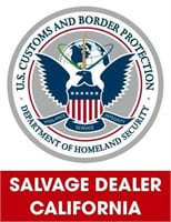U.S. Customs & Border Protection (Salvage) 8/9/2021 Cali