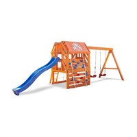 New Little Tikes Real Wood Panther Peak Play Set