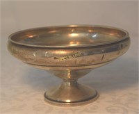 Weighted sterling footed compote 138g