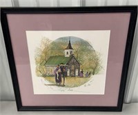 Buckley Moss signed and numbered ‘Spring’s F