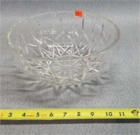 Clear Cut Crystal Bowl