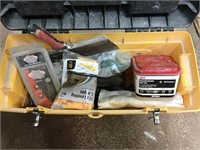 Tool box of tile work tools