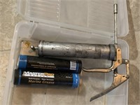 BLUE-POINT GREASE GUN & GREASE TUBES