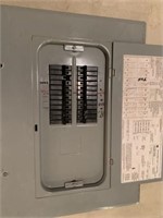 ELECTRIC FUSE BOX WITH FUSES ALL WORKING 20.5 X 15