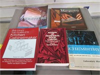 Woodworking Books + Chemistry Manual
