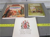 2 Needlepoint Books + England Book + Caligraphy