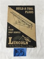 Lincoln Build A Tool Plans