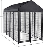 Amazon Basics Welded Outdoor Wire Crate Kennel