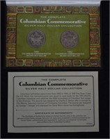 1892 & 1893 Columnian Expo Silver Half Dollar Set