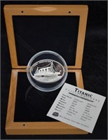 2005 .925 Silver Titanic $10 Proof Coin