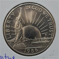 1986 Statue of Liberty Half Dollar UNC