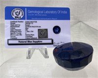 508 Cts Natural Blue Sapphire - Round