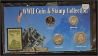 WWII Coin & Stamp Collection