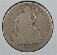 1856 O Seated Half Dollar
