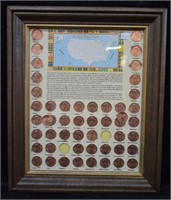 Lincoln Cents By State Penny Collection Set