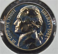 1961 Jefferson Proof Nickel