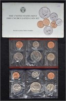 1989 US Mint P&D UNC Coin Set
