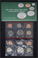 1993 US Mint P&D UNC Coin Set