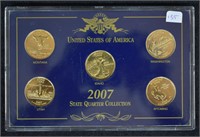 2007 Gold Clad State Quarter Set