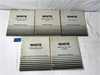 Assorted White Parts Catalog,Operator’s Manual & I