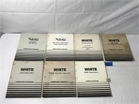 White Operator’s Manual & Parts Catalogs