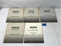 White Operator Manual & Part List/Catalog