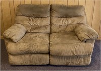 MicroFabric Love Seat Recliner