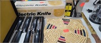 Steak knives, electric knive, sharpener