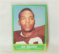 1963 Jim Brown Cleveland Browns RB Card Topps