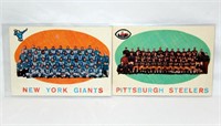 1959 Topps Team Card Lot of 2