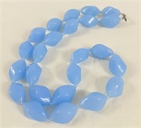 Baby Blue Water Bead Necklace