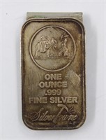 Silver Towne 1 oz .999 Fine Silver Bar